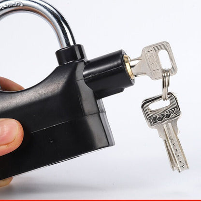 110dB Siren Alarm Padlock – Anti-Theft Security Lock