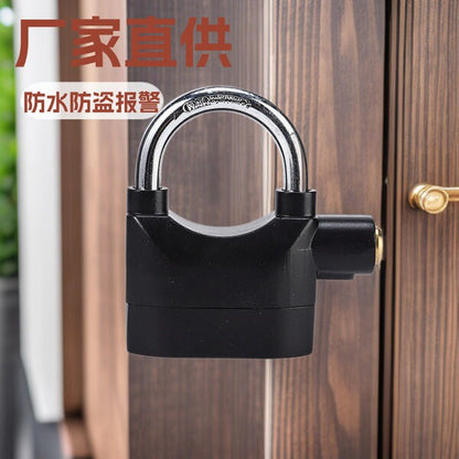 110dB Siren Alarm Padlock – Anti-Theft Security Lock