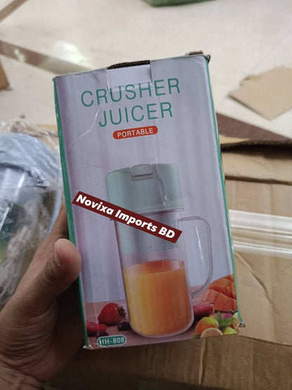 Portable Juicer Cup 420ml – Wireless Blender with Straw