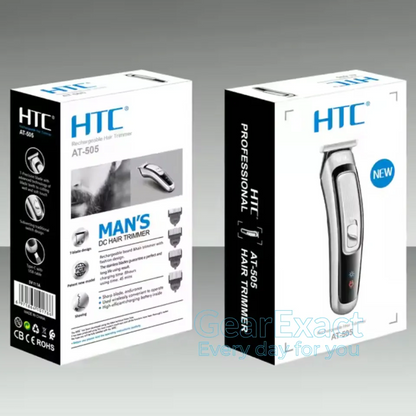 HTC AT-505 Professional DC Hair Trimmer – Rechargeable Wireless