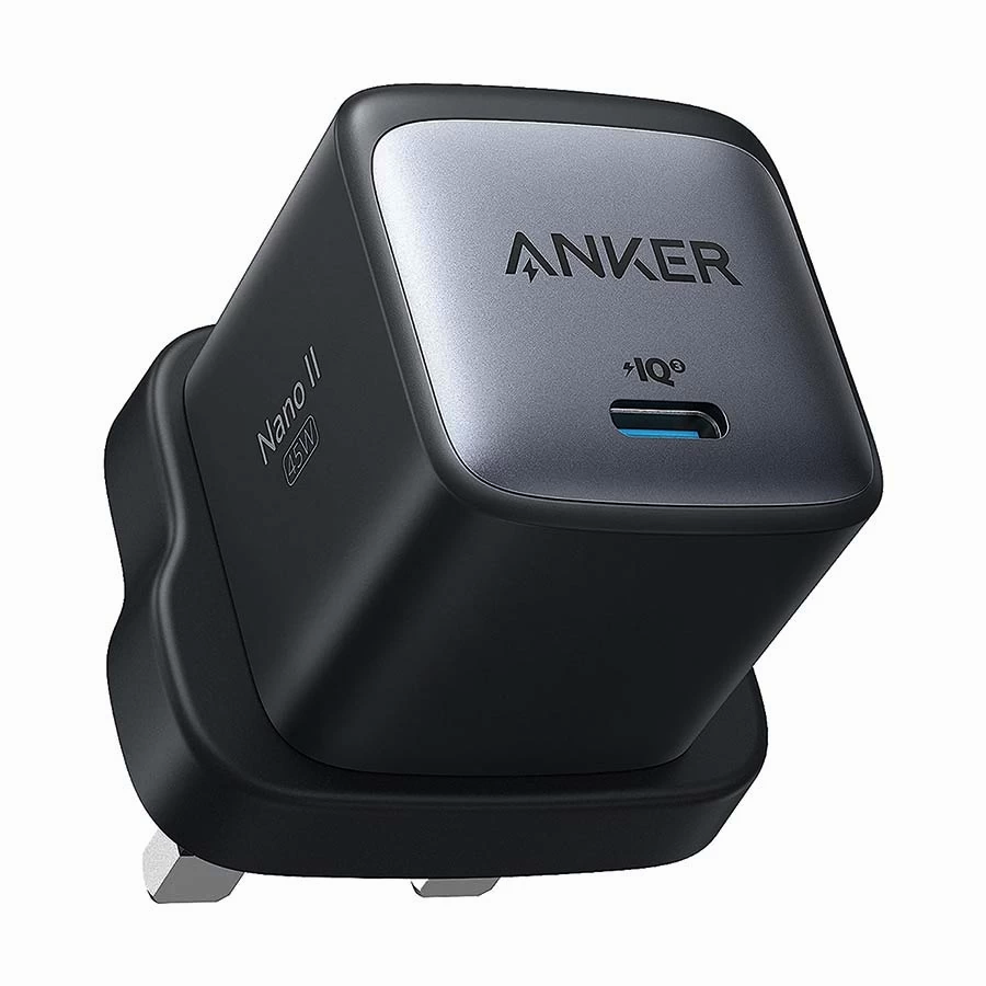 Anker Nano II 45W GaN Fast Charger – USB-C PD & PowerIQ 3.0