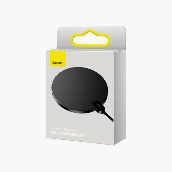Baseus Gen 2 Wireless Charger 15W – Digital LED Display & Fast Charge