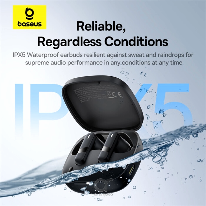 Baseus Bowie E20 TWS Earbuds – IPX5, 4-Mic ENC & BT 5.3