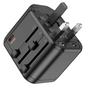 Hoco AC15 Walker 3-Port Charger – PD20W + QC3.0 Universal Travel Charger