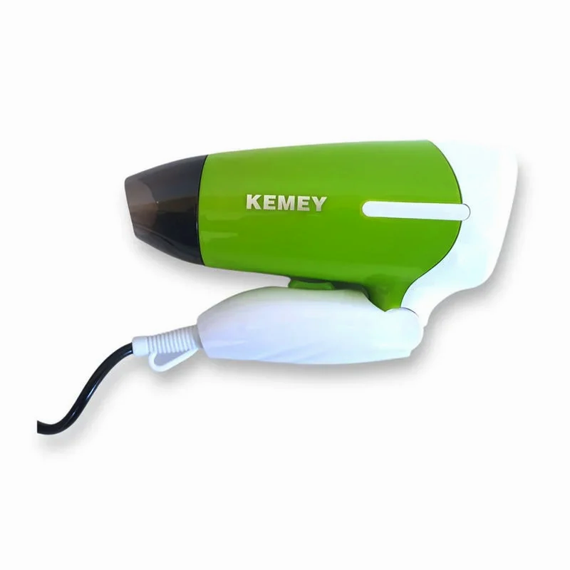 Kemei KM-6830 800W Foldable Hair Dryer – 2 Speed & Heat Settings
