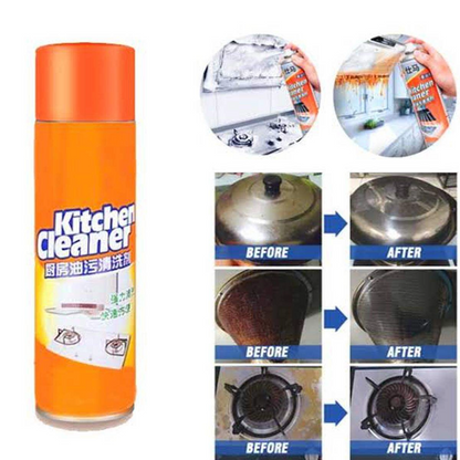 JIBO Kitchen Cleaner Foam Spray 500ml | Heavy Duty Degreaser