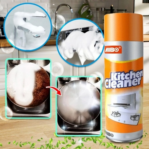 JIBO Kitchen Cleaner Foam Spray 500ml | Heavy Duty Degreaser