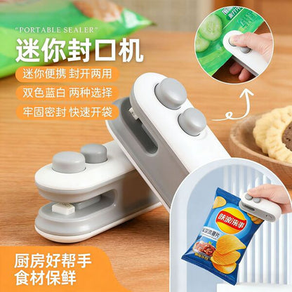 Mini Portable Bag Sealer 2-in-1 – Seal & Cut