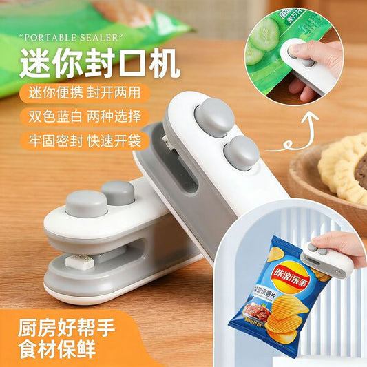 Mini Portable Bag Sealer 2-in-1 – Seal & Cut