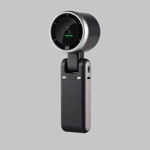 Mini Turbo Fan – Portable Handheld Fan with LED Display