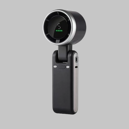 Mini Turbo Fan – Portable Handheld Fan with LED Display