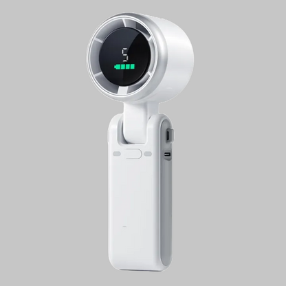 Mini Turbo Fan – Portable Handheld Fan with LED Display