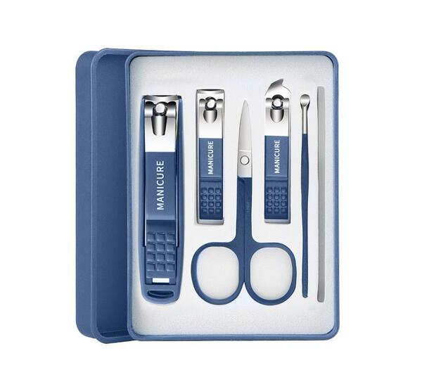 Anti-Splash Manicure Nail Care Set | ABS Travel Case | 5-Piece & 8-Piece