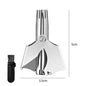 Stainless Steel Manual Nose Hair Trimmer with Cleaning Brush