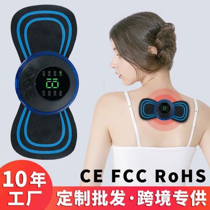 EMS Mini Massager full product view with LED display