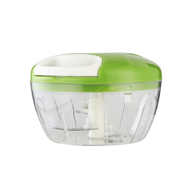 Easy Spin Cutter Manual Food Chopper & Garlic Mincer (500ml)