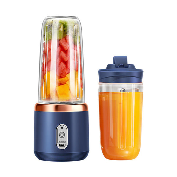 Portable USB Rechargeable Blender – Mini Juicer with Travel Bottle