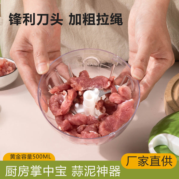 Easy Spin Cutter - Chopping Meat