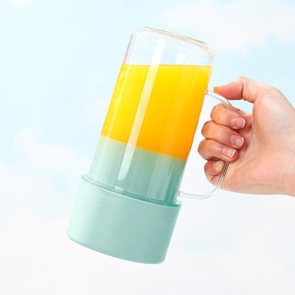 Portable Juicer Cup 420ml – Wireless Blender with Straw