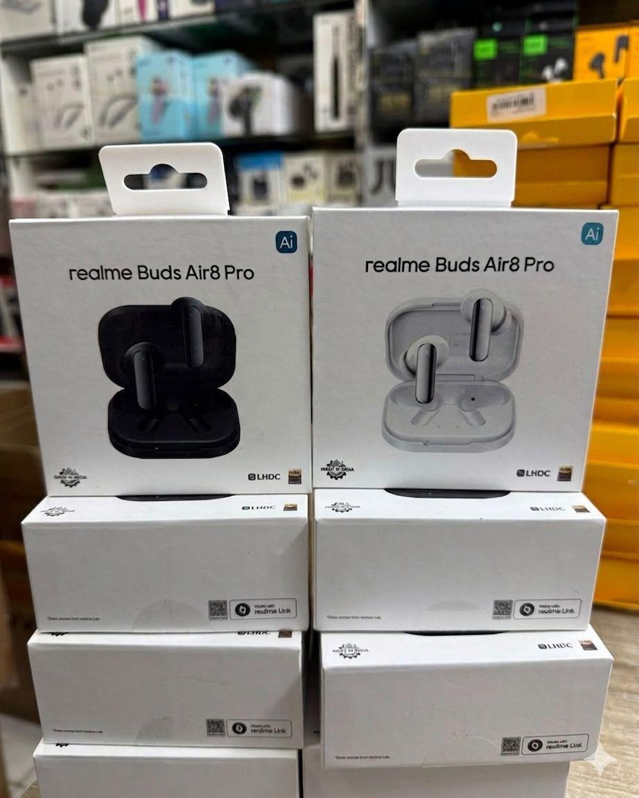 realme Buds Air8 Pro TWS Earbuds – AI Noise Cancellation & LHDC