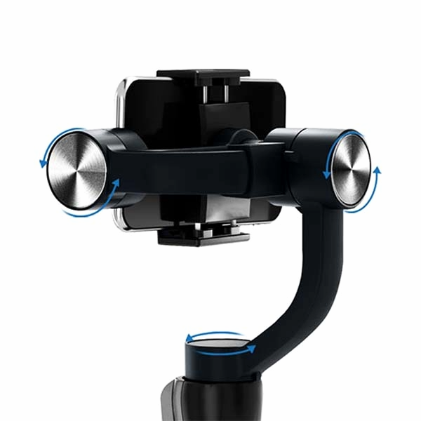 S5B 3-Axis Smartphone Gimbal Stabilizer – Face Tracking & Mini Tripod
