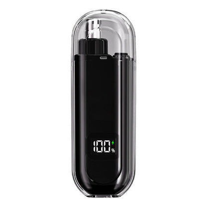 Electric Nose Hair Trimmer with LED Display | Washable Head | 3 Colors