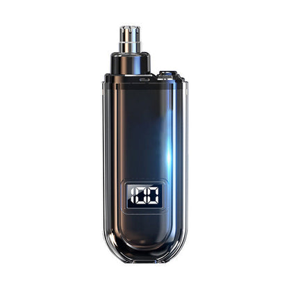 Electric Nose Hair Trimmer with LED Display | Washable Head | 3 Colors