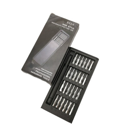 24-in-1 Precision Screwdriver Set | Magnetic Bits | Aluminum Case | Phone & Laptop Repair