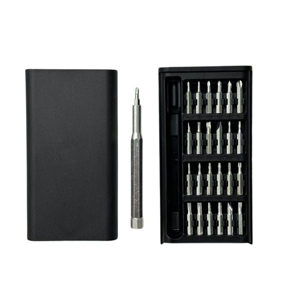 24-in-1 Precision Screwdriver Set | Magnetic Bits | Aluminum Case | Phone & Laptop Repair