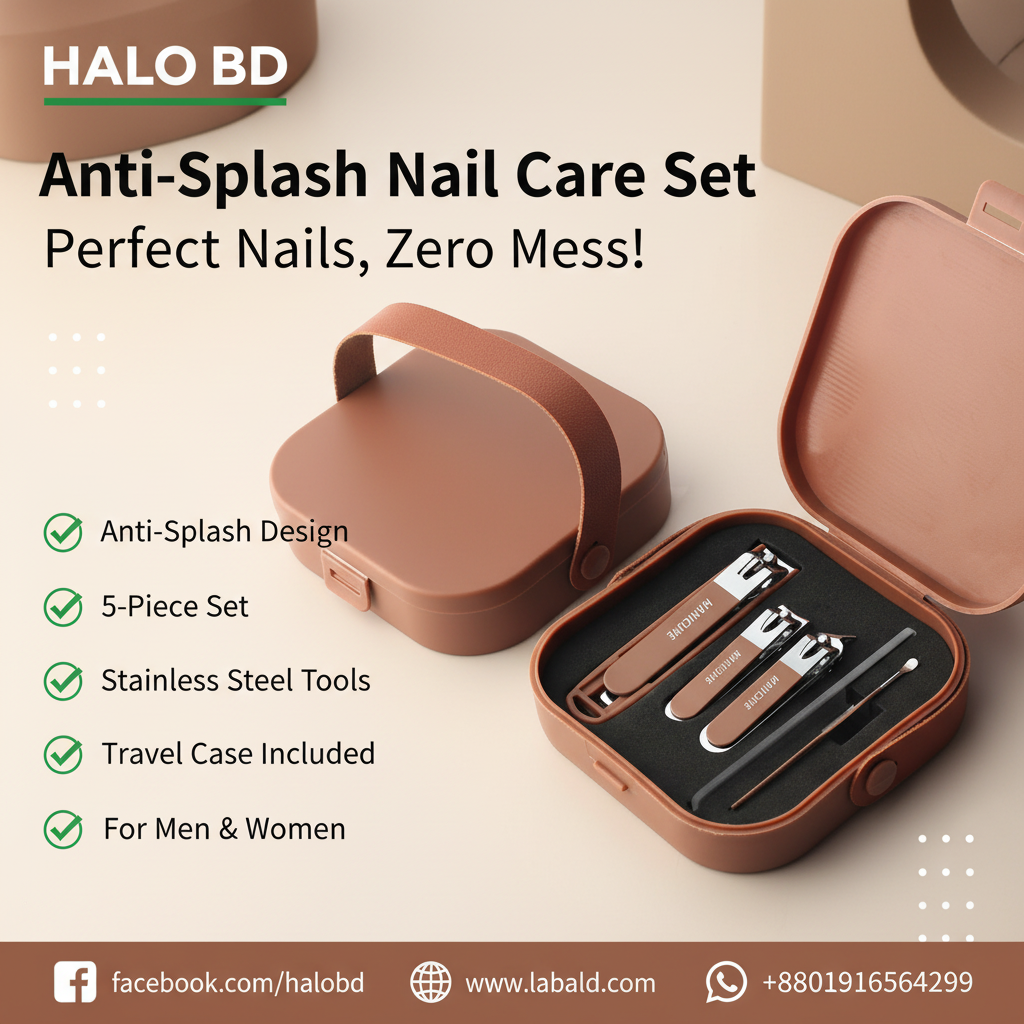 Anti-Splash Manicure Nail Care Set Photo Card