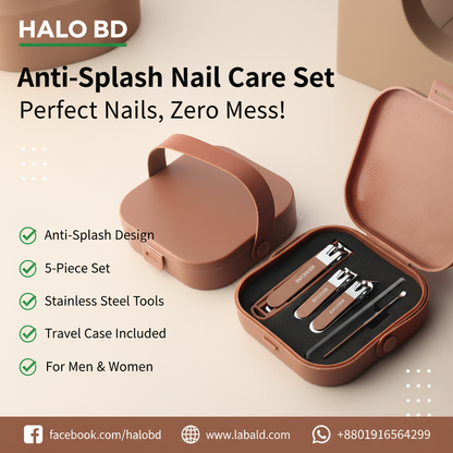 Anti-Splash Manicure Nail Care Set Photo Card