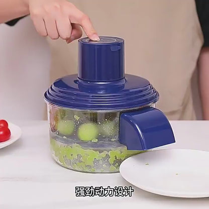 Electric Wireless Fruit Peeler & Food Chopper (Portable Mini Blender)